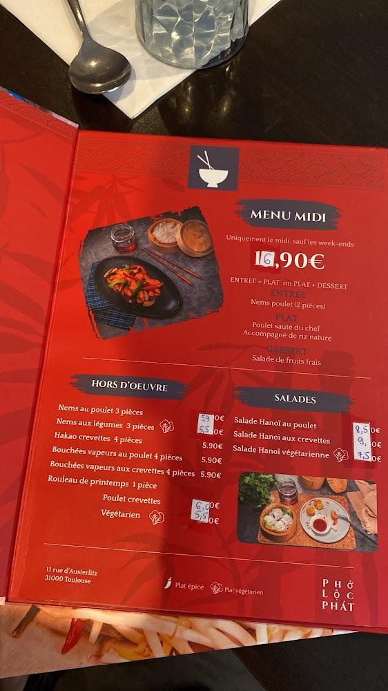 Pho loc phat - Menu Image 3